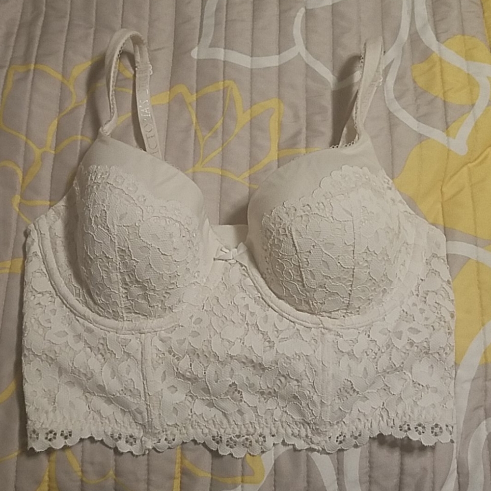 Victoria's Secret Longline Lace Bra